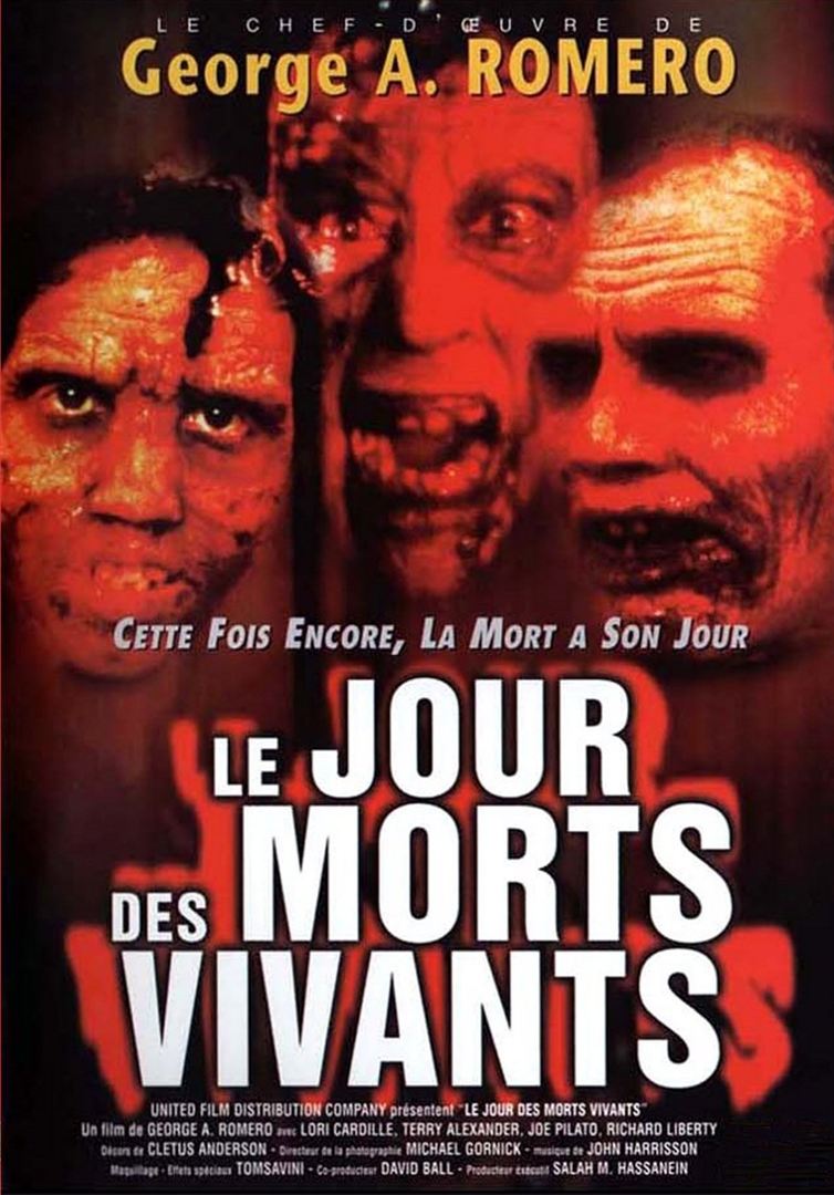 Le jour des morts-vivants - affiche du film