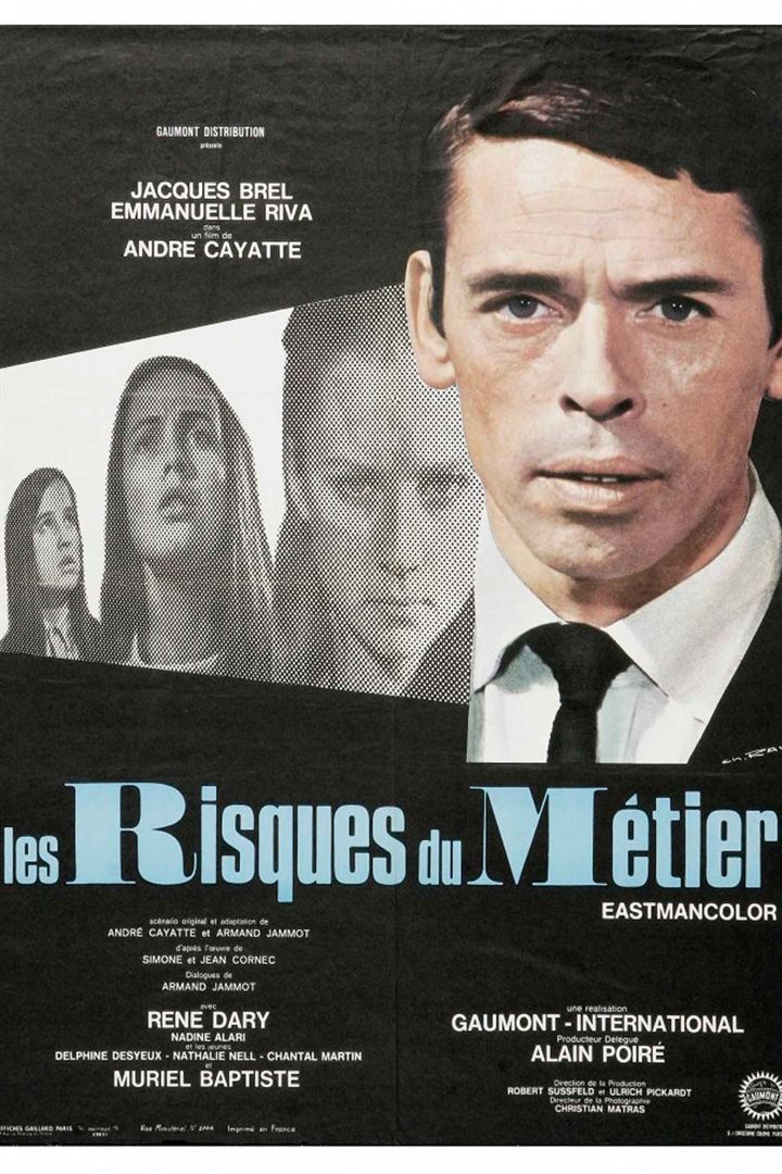 Les risques du mtier - affiche du film