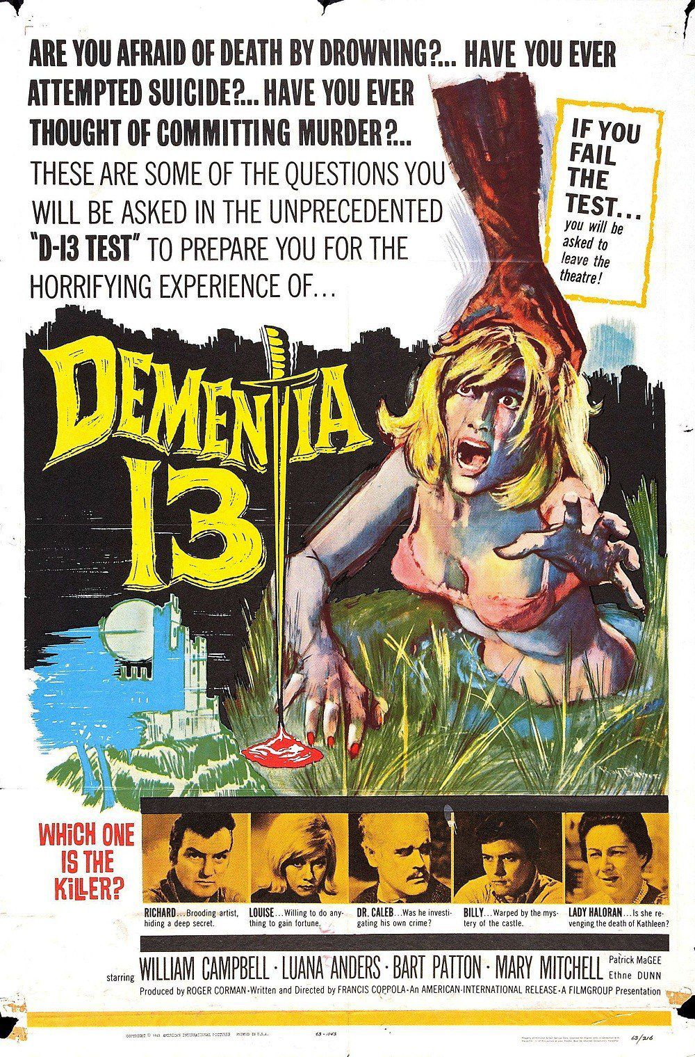 Dementia 13 - affiche du film