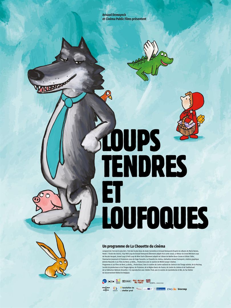 Loups tendres et loufoques  - affiche du film