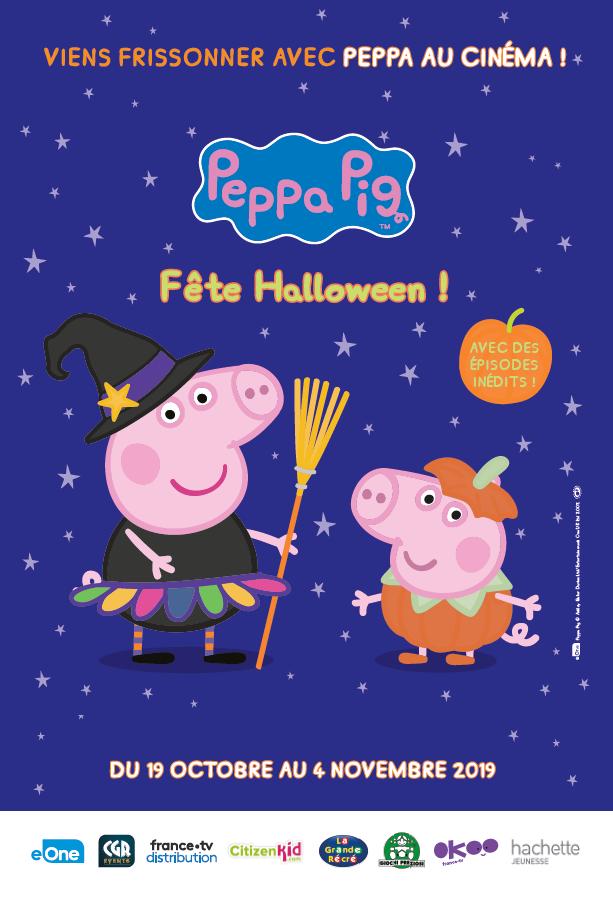Peppa Pig fte Halloween - affiche du film