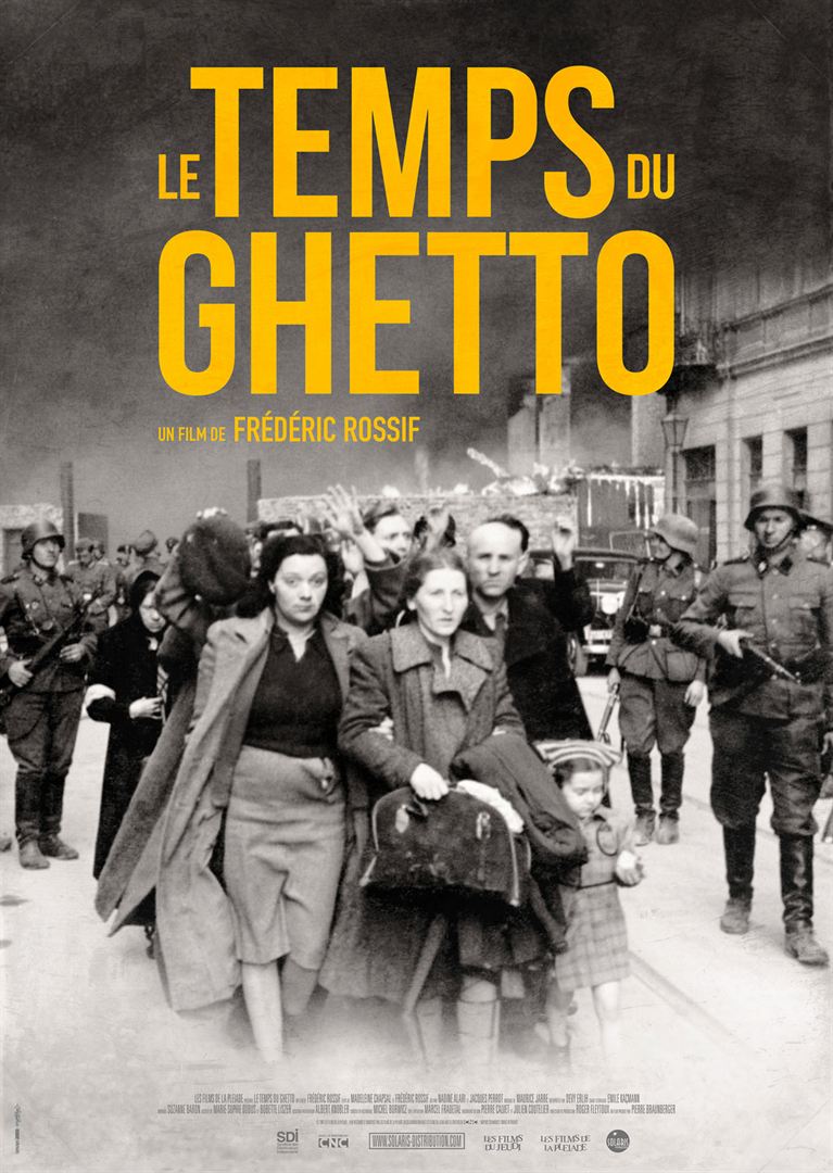 Le temps du ghetto - affiche du film
