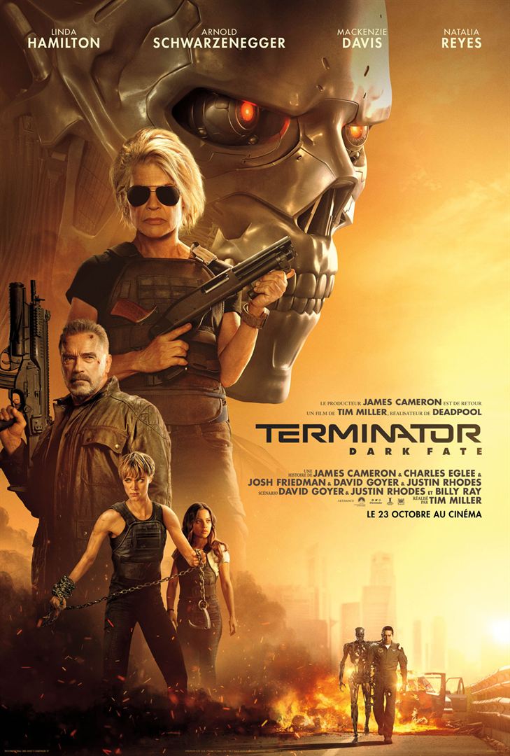 Terminator : Dark Fate - affiche du film
