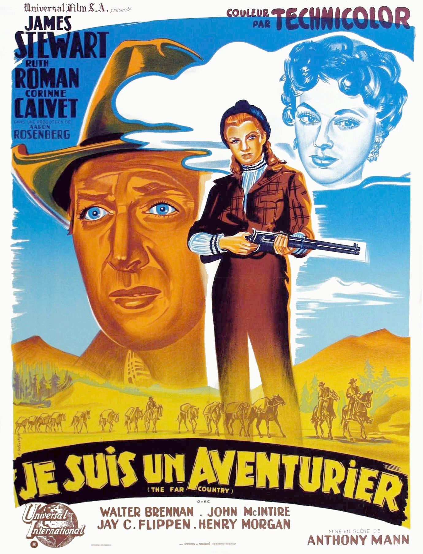 Je suis un aventurier - affiche du film
