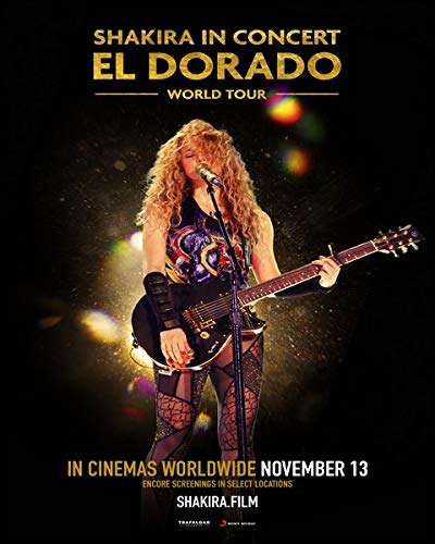 Shakira en concert - affiche du film