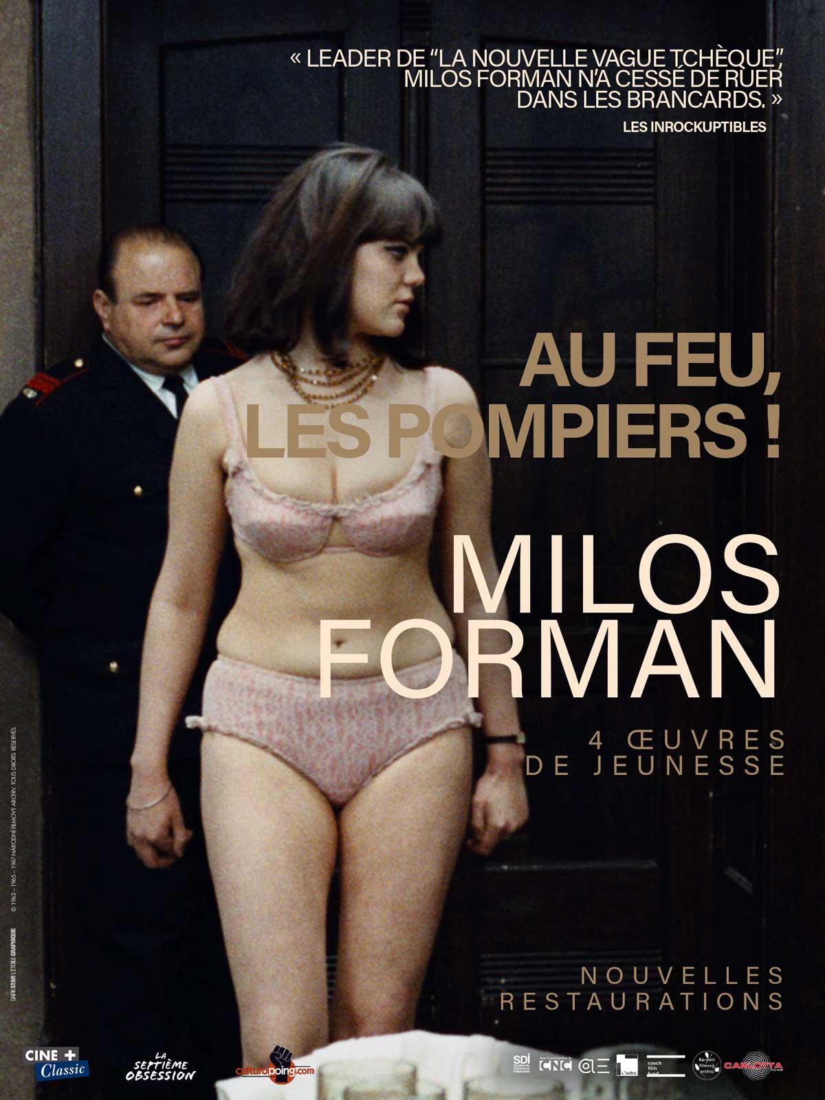 Au feu les pompiers - affiche du film