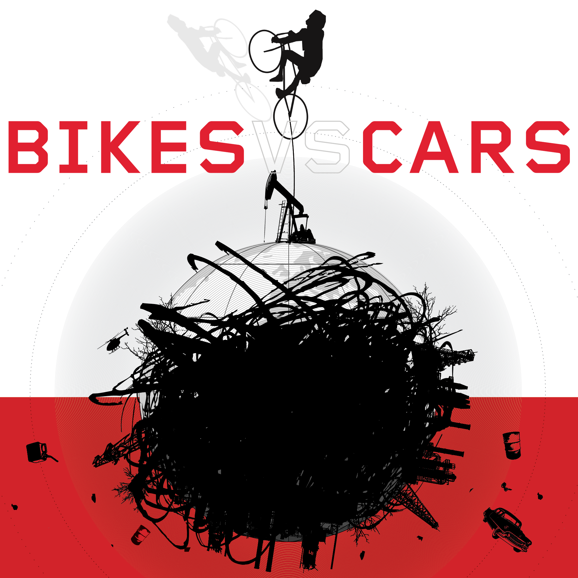 Bikes vs cars - affiche du film
