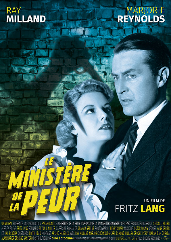 Le Ministre de la peur - affiche du film