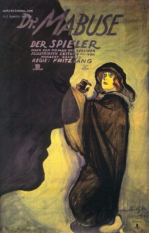 Docteur Mabuse le joueur - affiche du film