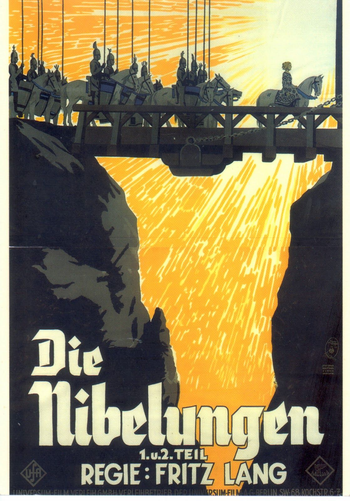 Les Nibelungen - affiche du film