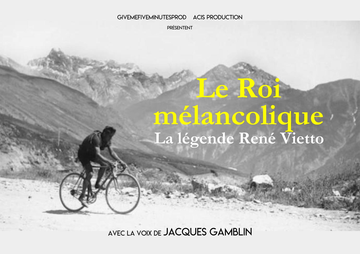 Le roi mlancolique, la lgende de Ren Vietto - affiche du film