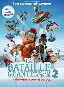 La bataille gante de boules de neige 2 - affiche du film