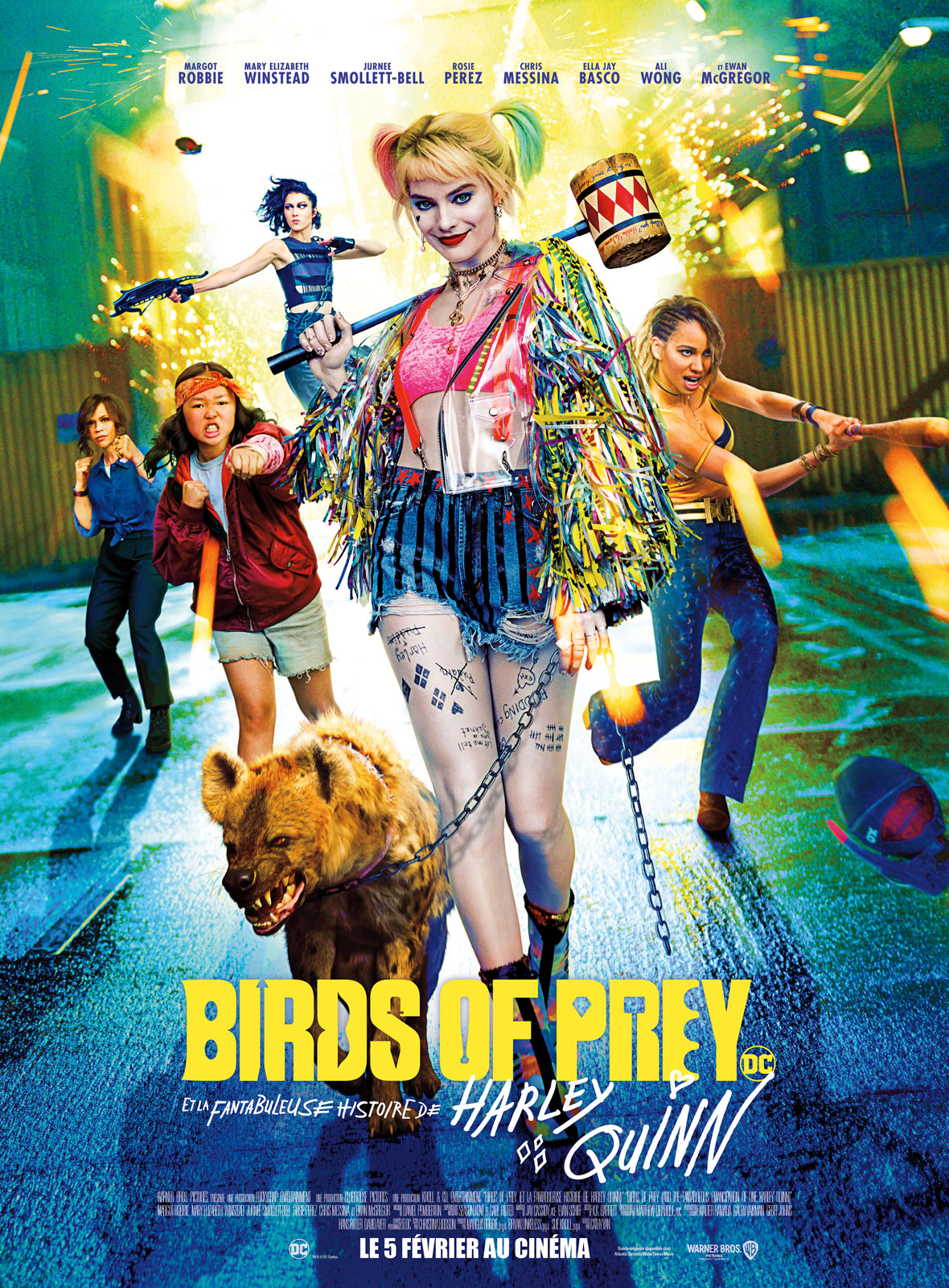 Birds of Prey et la fantabuleuse histoire de Harley Quinn - affiche du film