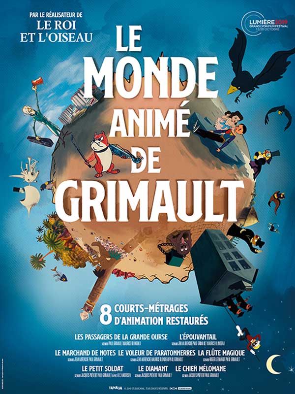 Le monde anim de Grimault - affiche du film