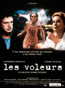 Les voleurs - affiche du film