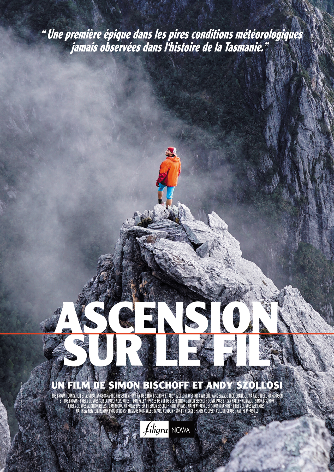 Ascension sur le fil - affiche du film