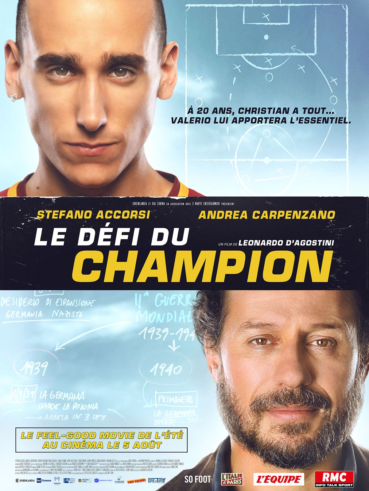 Le dfi du champion - affiche du film