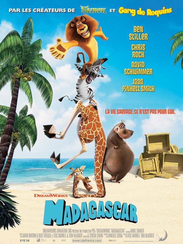 Madagascar - affiche du film