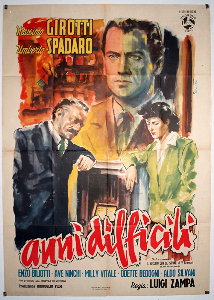 Les Annes difficiles - affiche du film