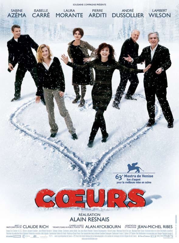 Coeurs - affiche du film