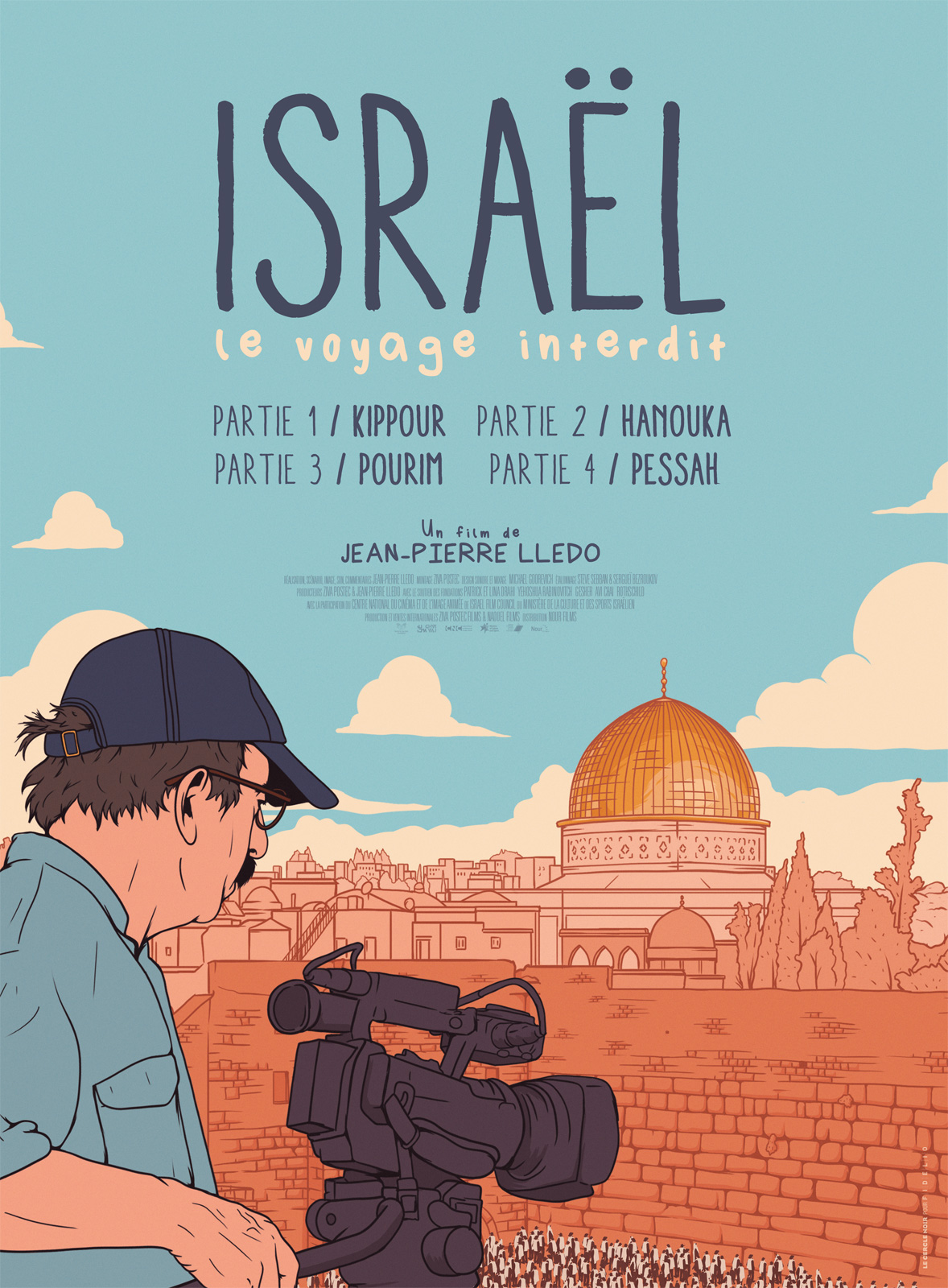 Isral le voyage interdit 3 : Pourim - affiche du film