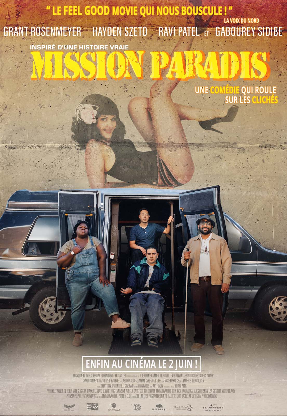 Mission paradis - affiche du film