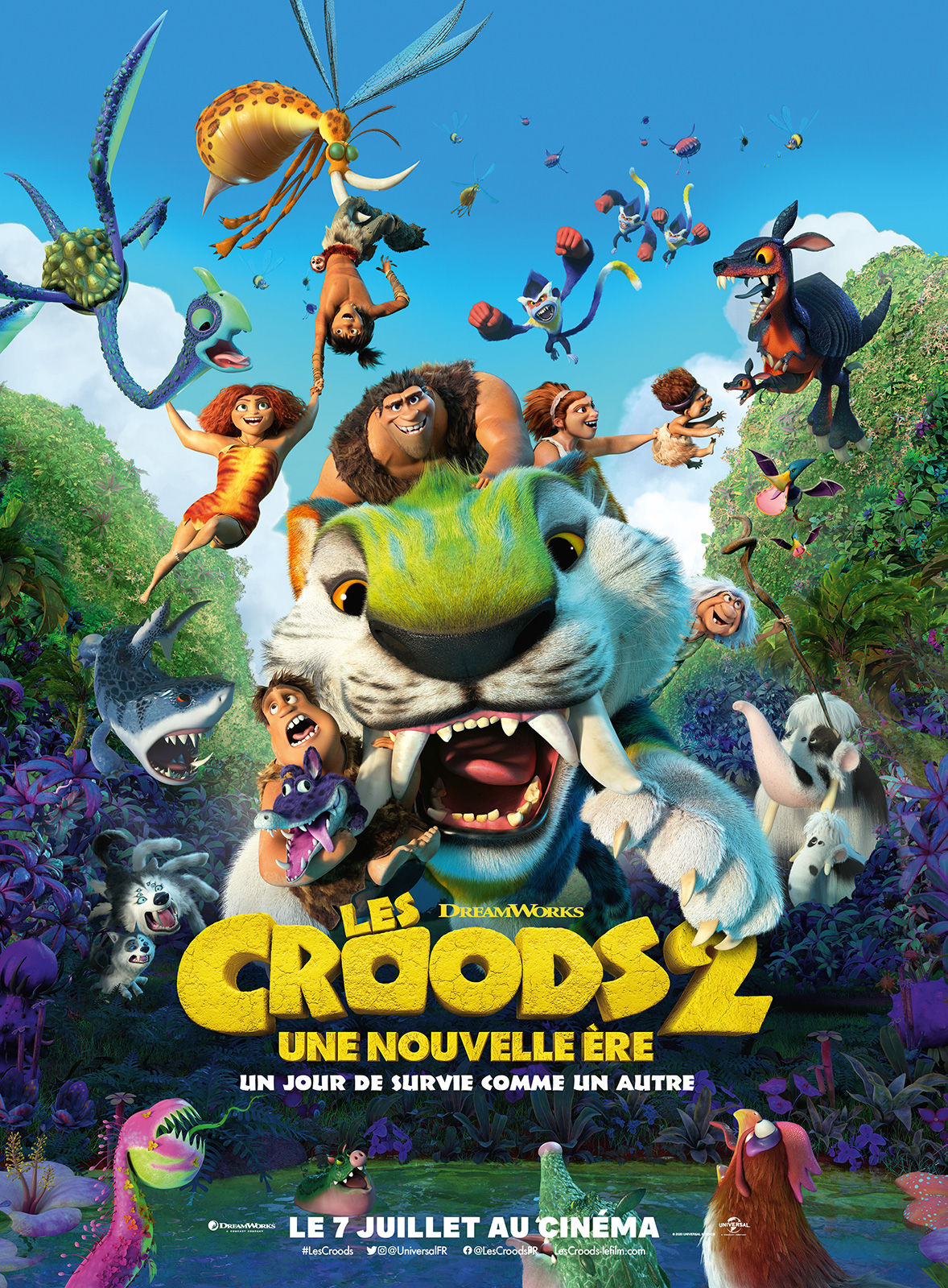 Les croods 2 : Une nouvelle re - affiche du film