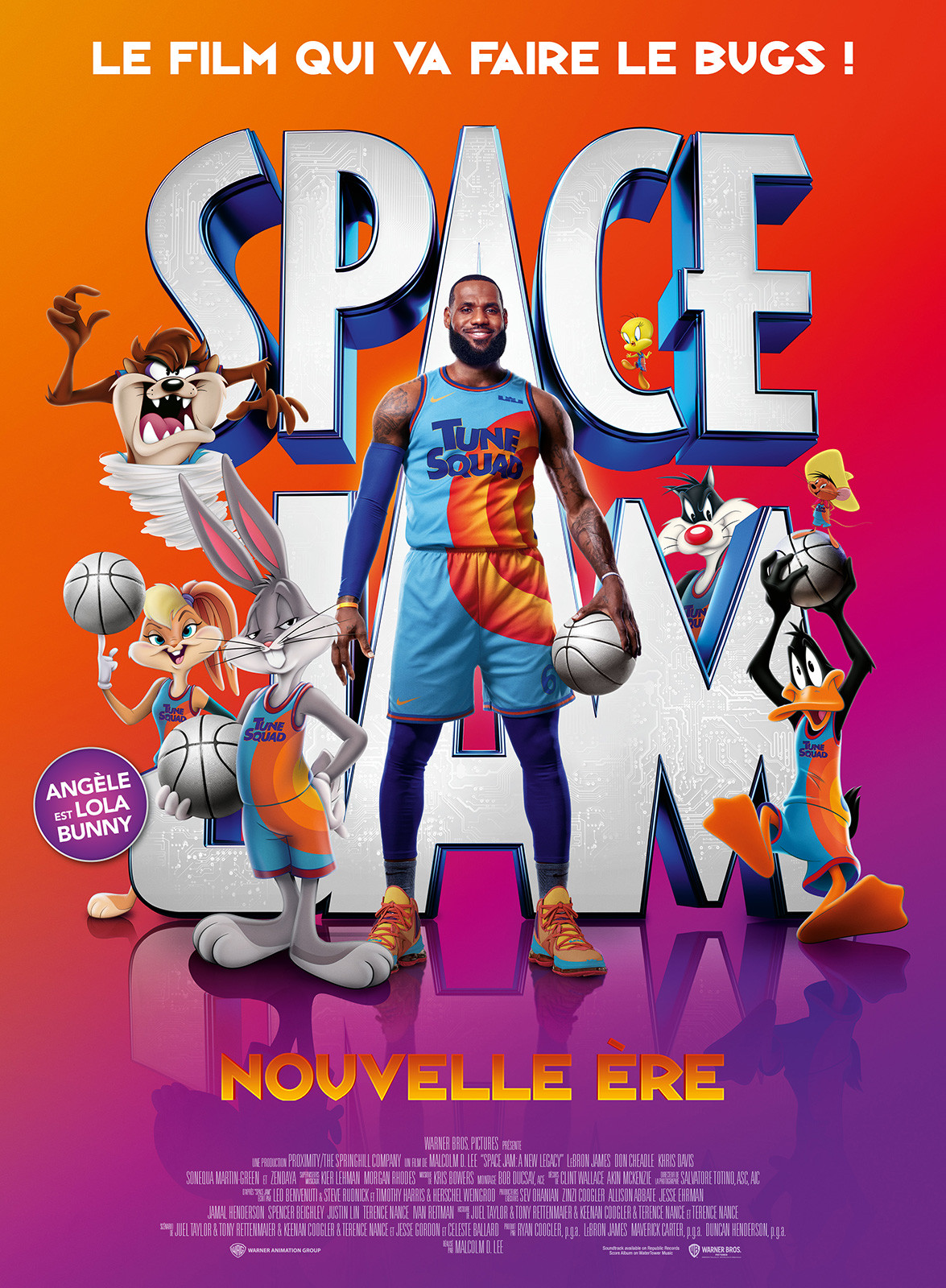 Space Jam - nouvelle re - affiche du film