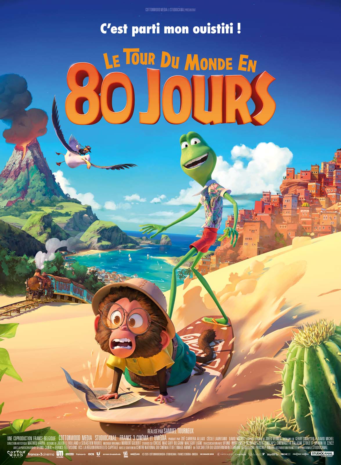 Le tour du monde en 80 jours - affiche du film