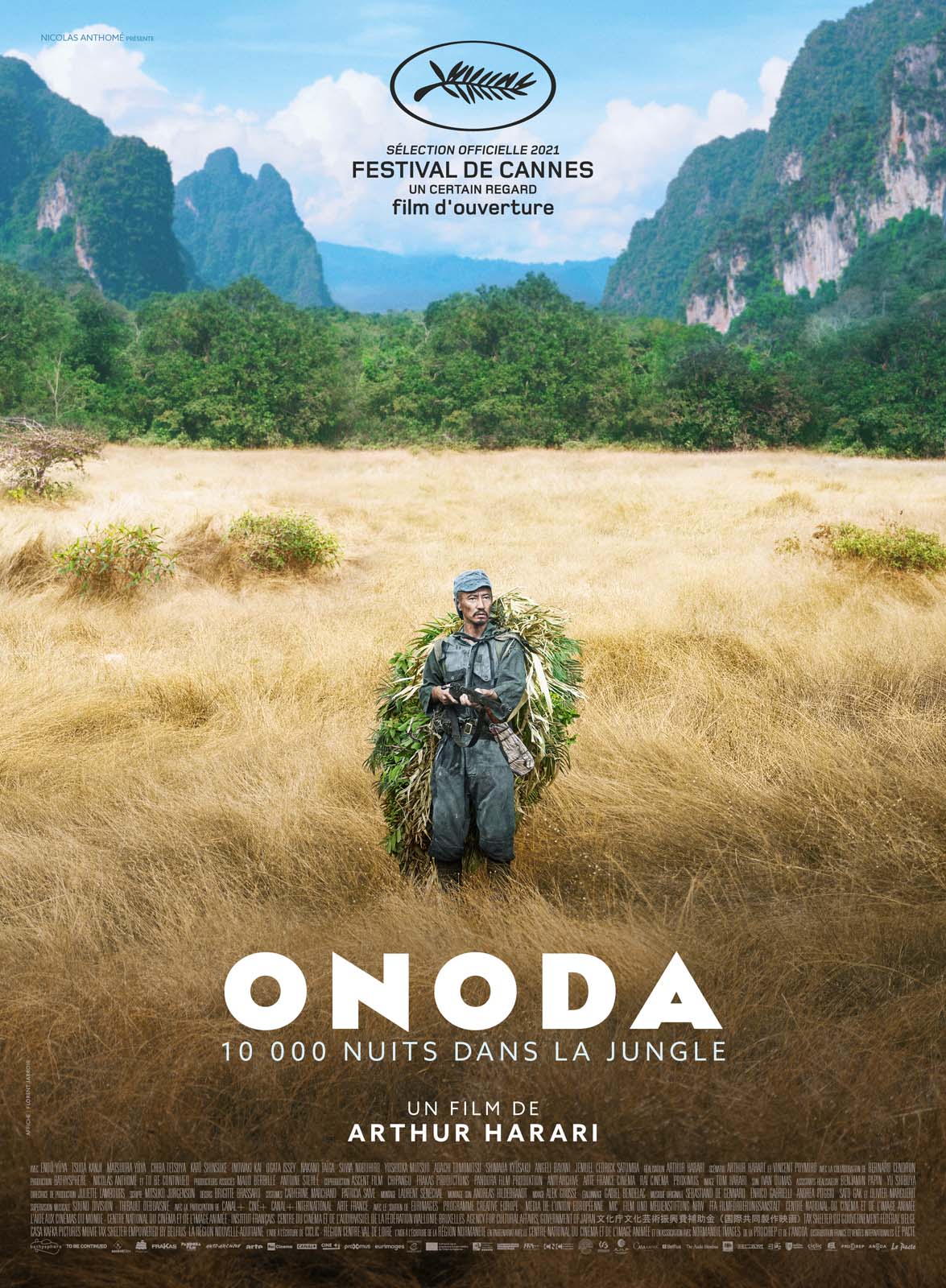 Onoda - 10000 nuits dans la jungle - affiche du film