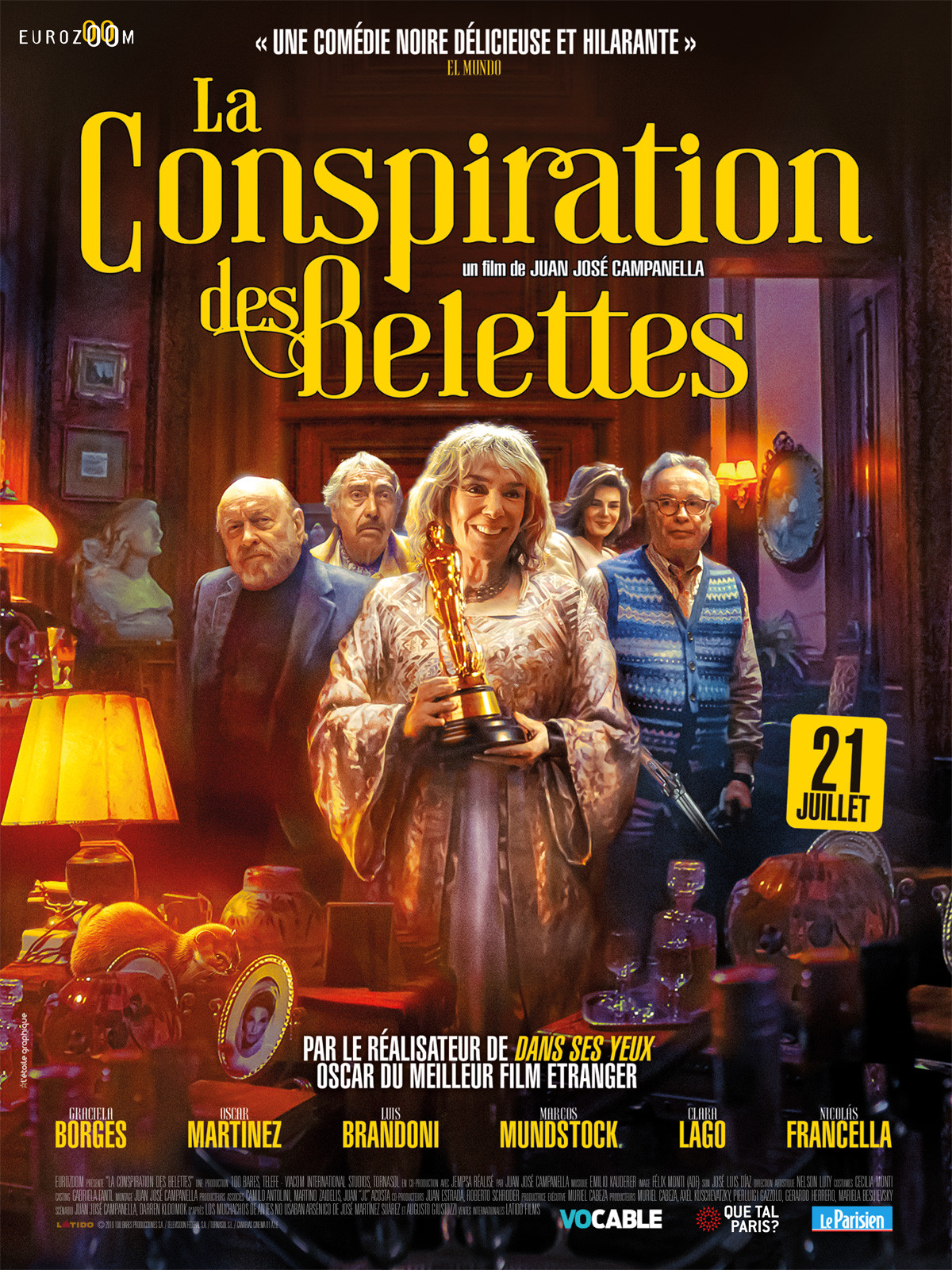 La conspiration des belettes - affiche du film