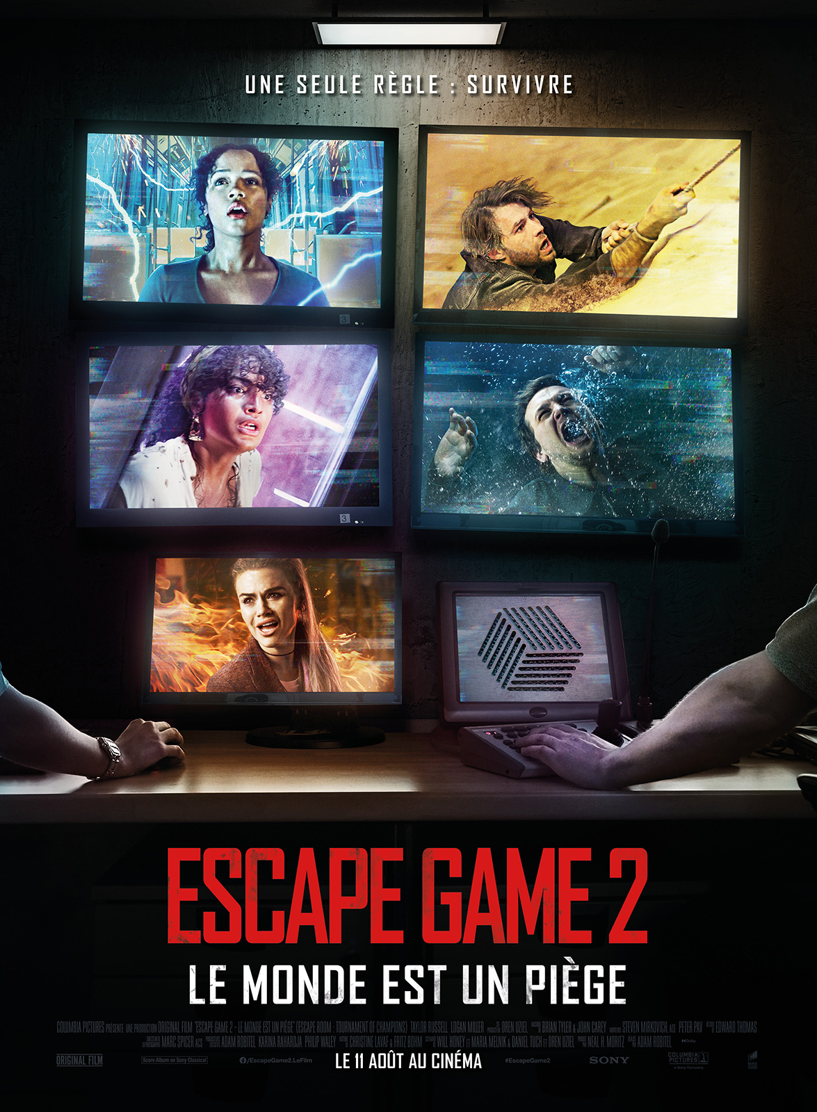 Escape game 2 - le monde est un pige - affiche du film