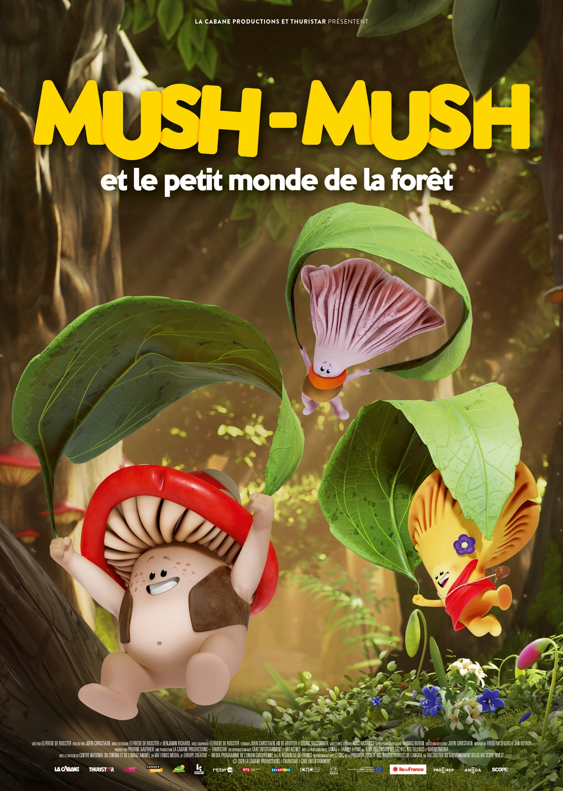 Mush-Mush et le petit monde de la fort - affiche du film