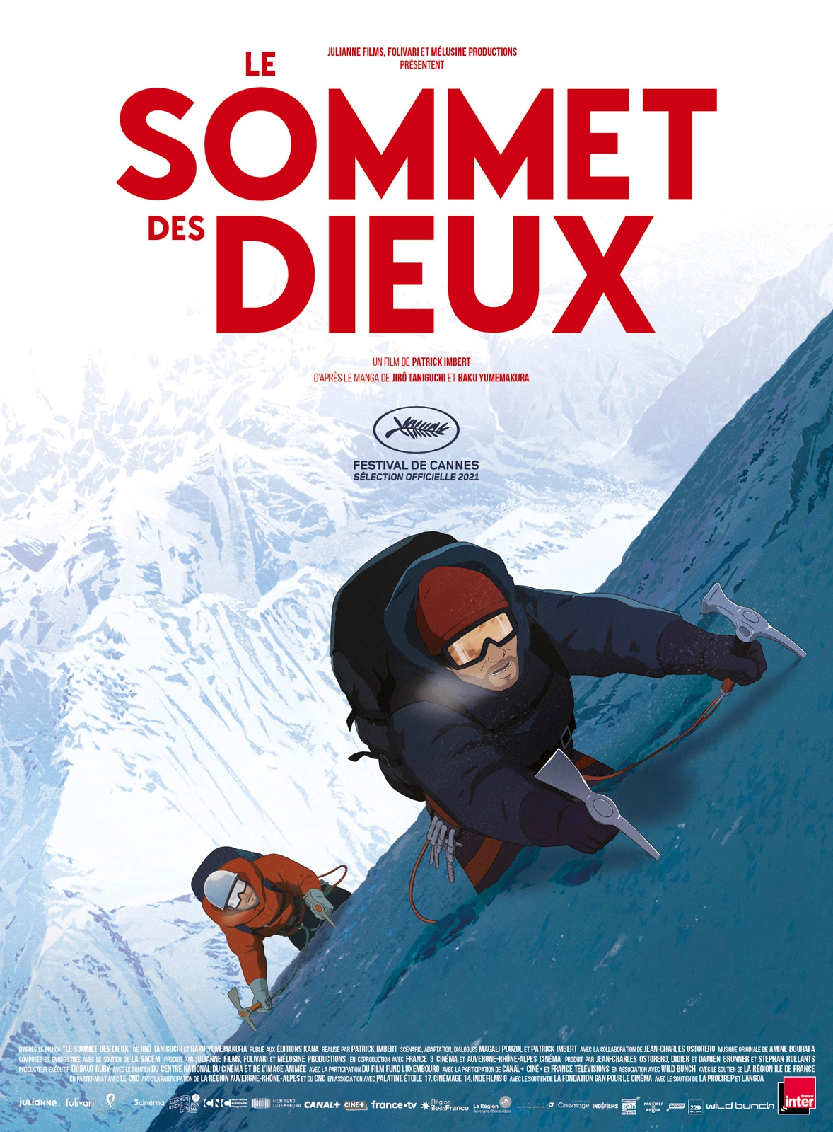 Le Sommet des Dieux - affiche du film