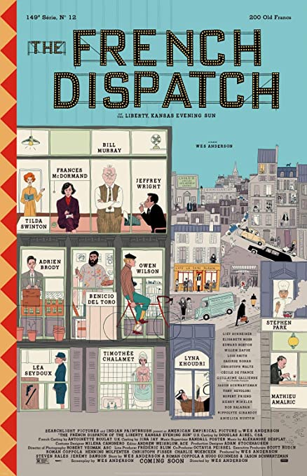 The French Dispatch - affiche du film