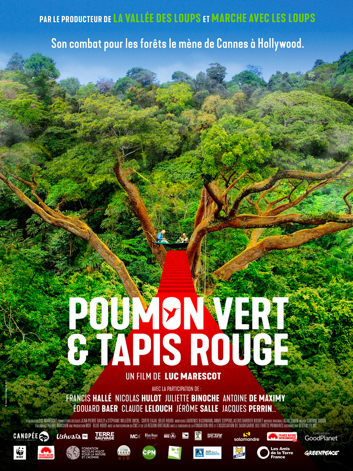 Poumon vert et tapis rouge - affiche du film
