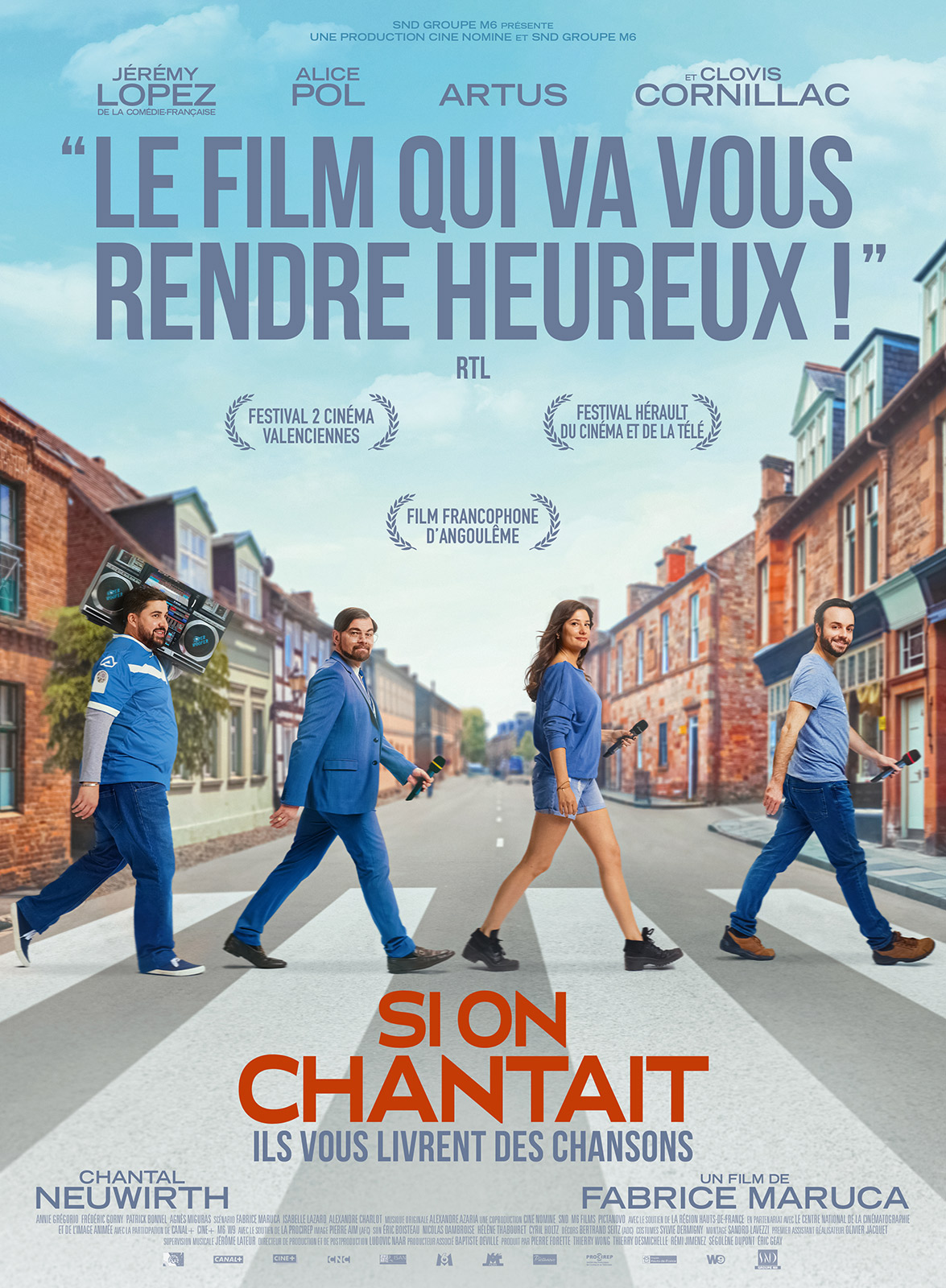 Si on chantait - affiche du film