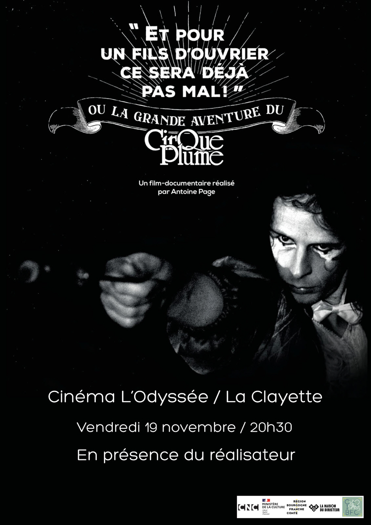 La Grande aventure du Cirque Plume - affiche du film