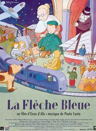 La flche bleue - affiche du film