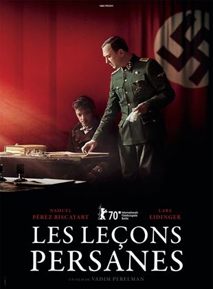 Les leons persanes - affiche du film