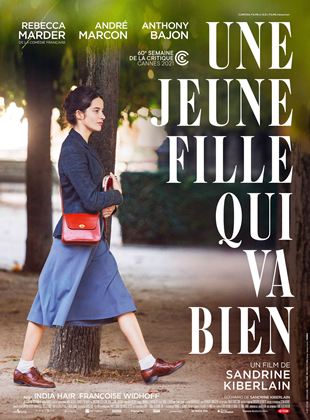 Une jeune fille qui va bien - affiche du film