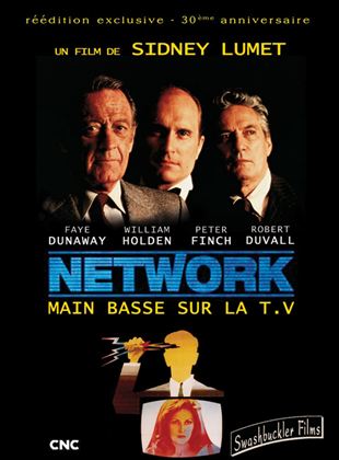 Network : Main basse sur la tlvision - affiche du film