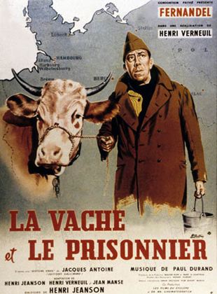 La vache et le prisonnier - affiche du film