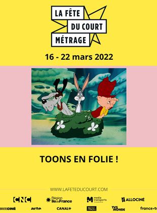 Toons en folie  - affiche du film