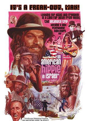 An american hippie in Israel - affiche du film