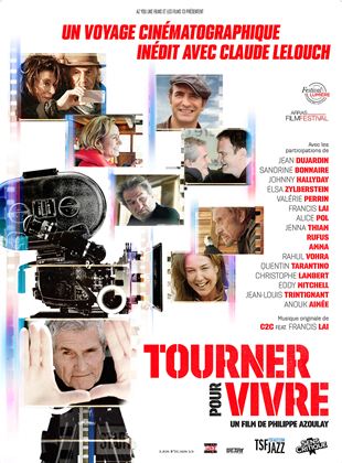 Tourner pour vivre - affiche du film
