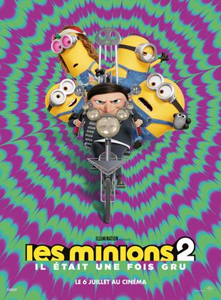 Les Minions 2 : Il tait une fois Gru - affiche du film