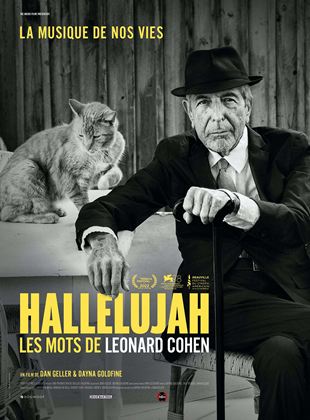 Hallelujah, les mots de Leonard Cohen - affiche du film