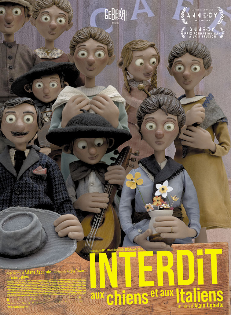 Interdit aux chiens et aux italiens - affiche du film