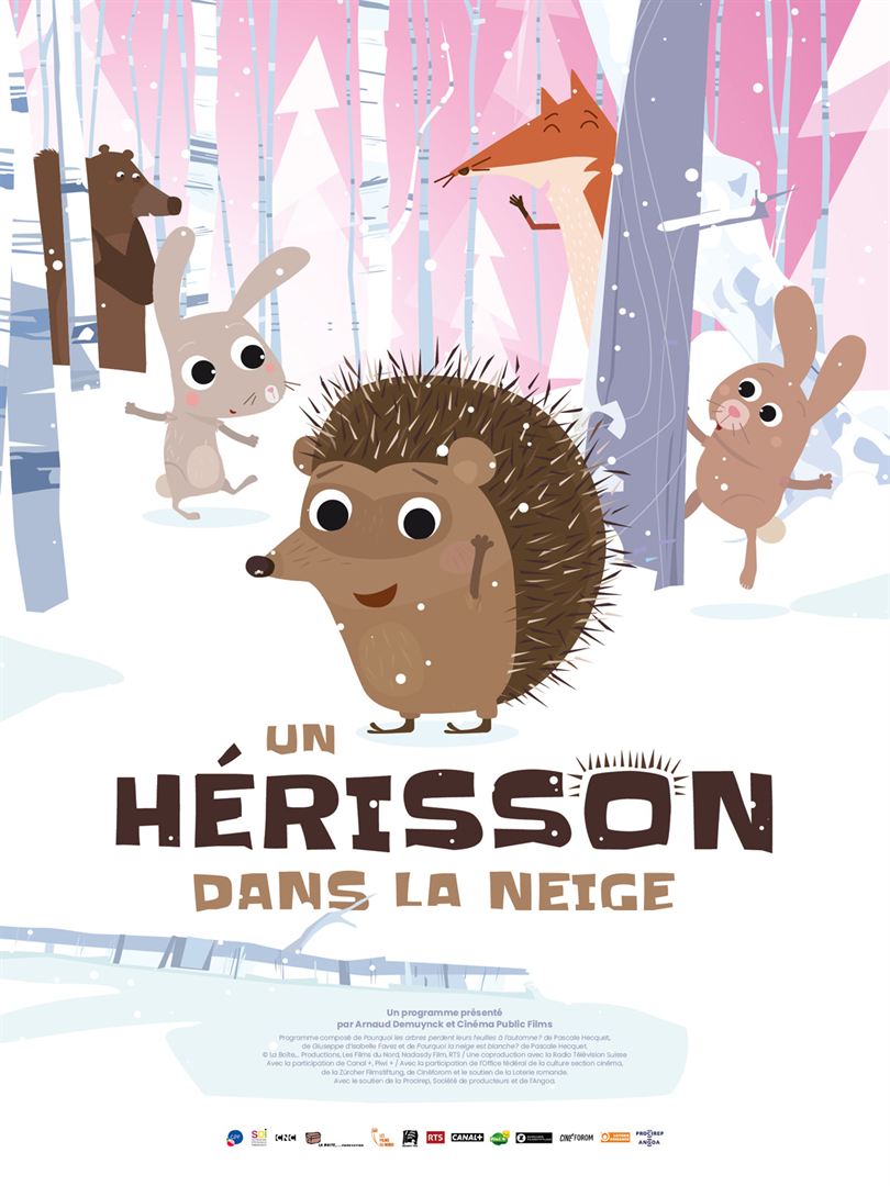 Un hrisson dans la neige - affiche du film